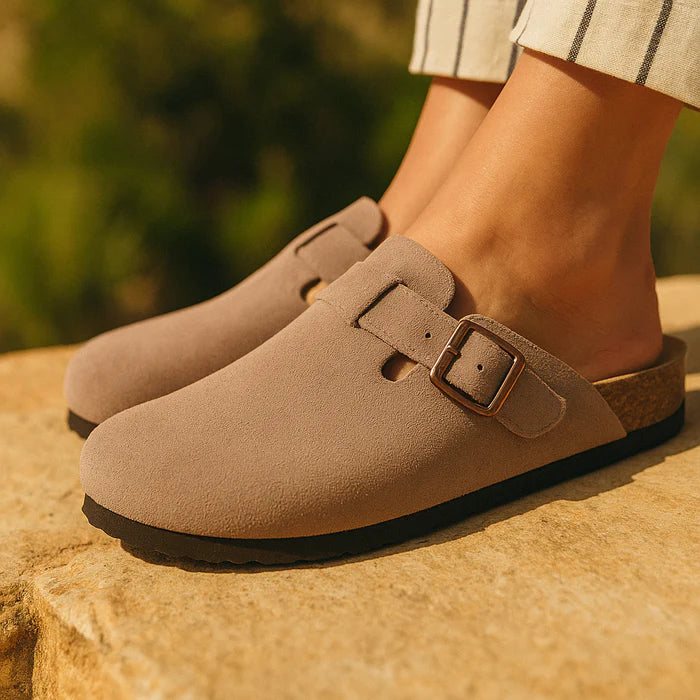 Sorrento Suede Clogs