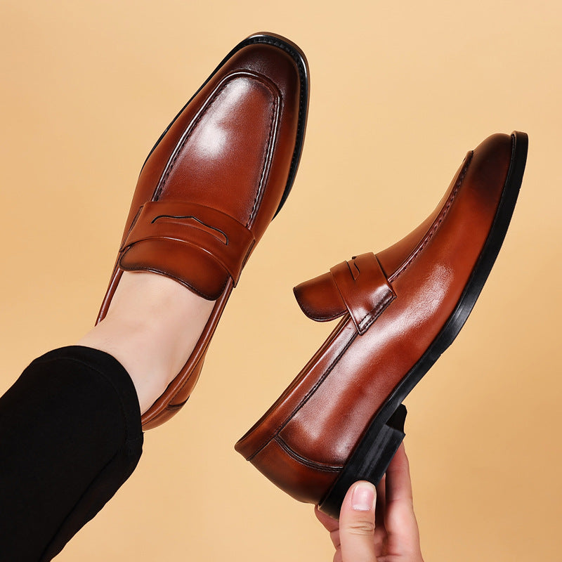 BRESCIA LEATHER LOAFERS