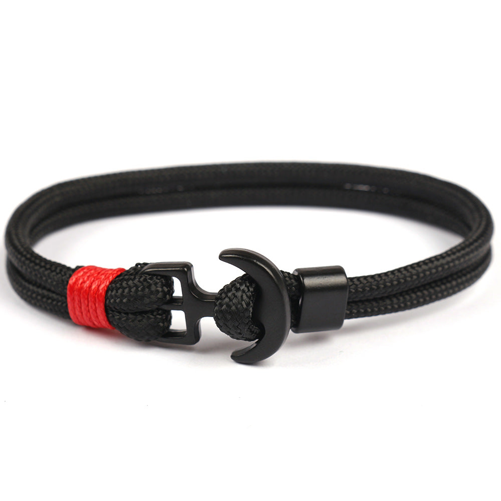 Monaco Anchor Rope Bracelet