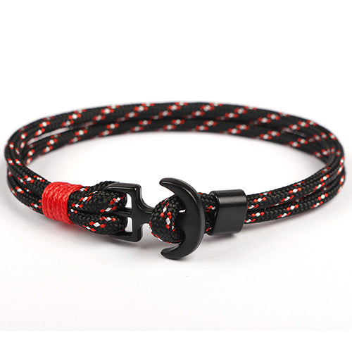 Monaco Anchor Rope Bracelet