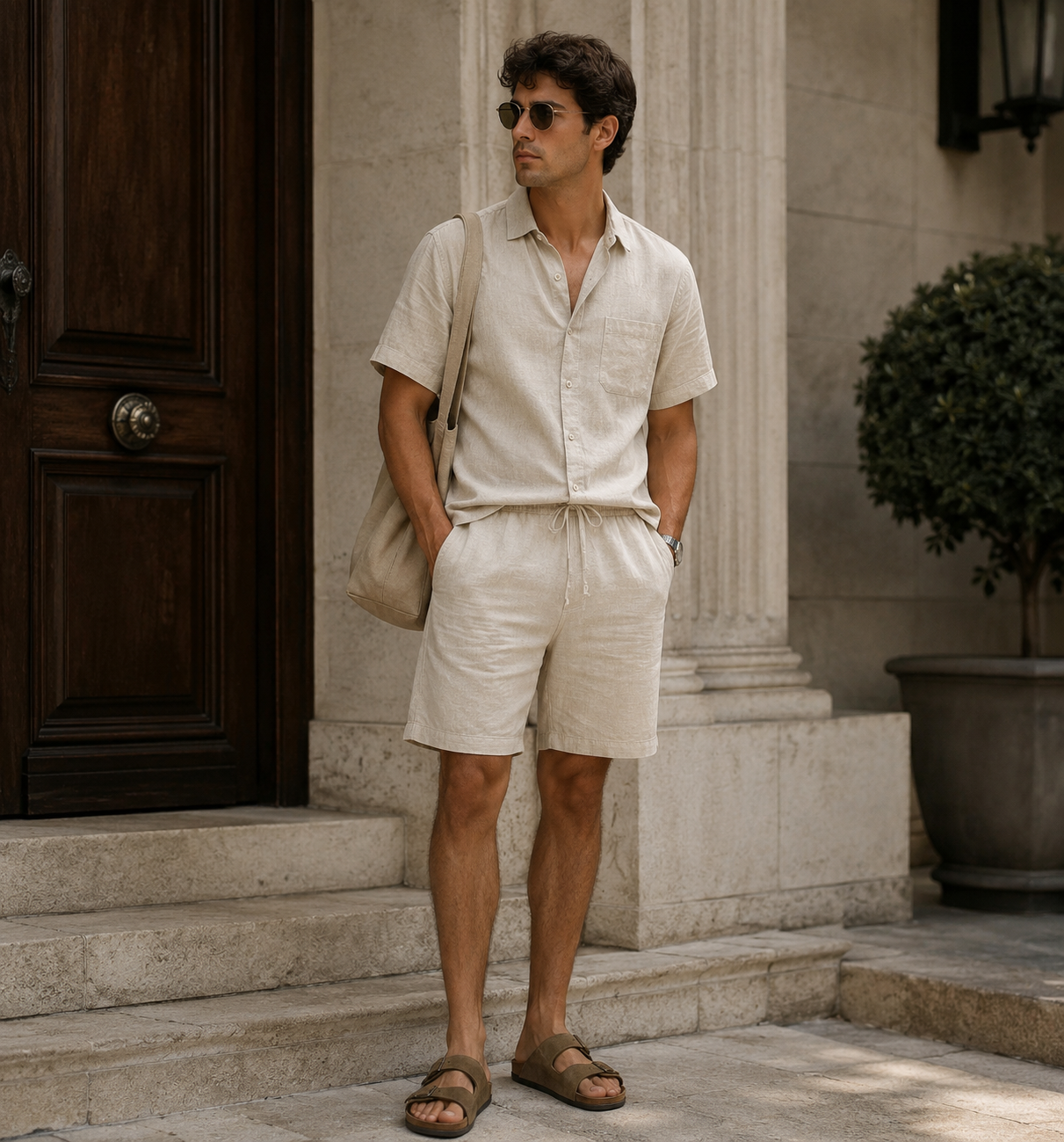 IBIZA LINEN SET