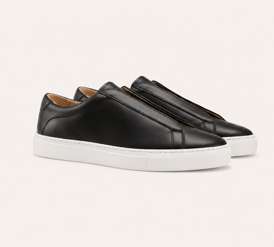 SoHo Leather Slip-On Sneaker