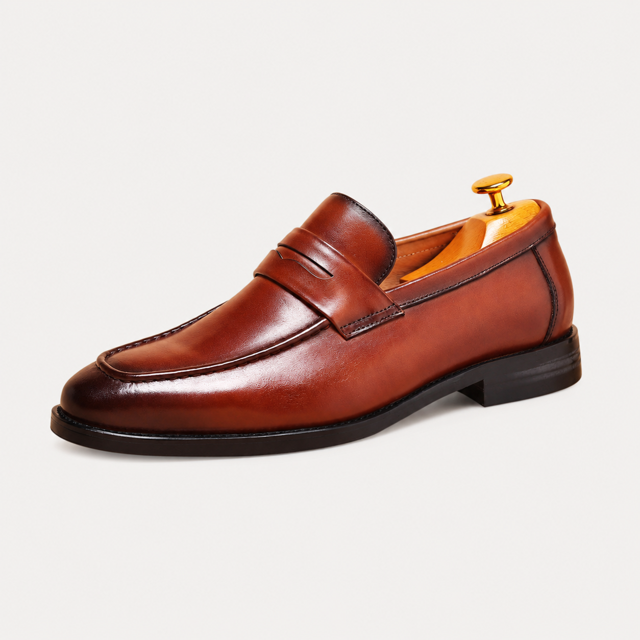 BRESCIA LEATHER LOAFERS