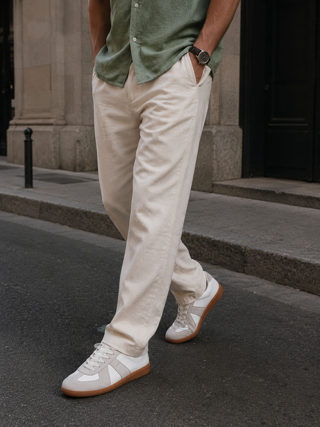 Monaco Classic Leather Sneaker