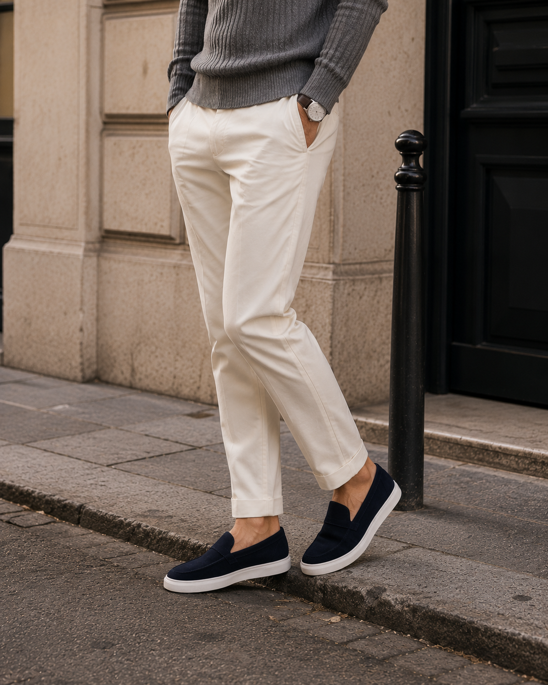 Boat Loafer Slip-On Sneakers