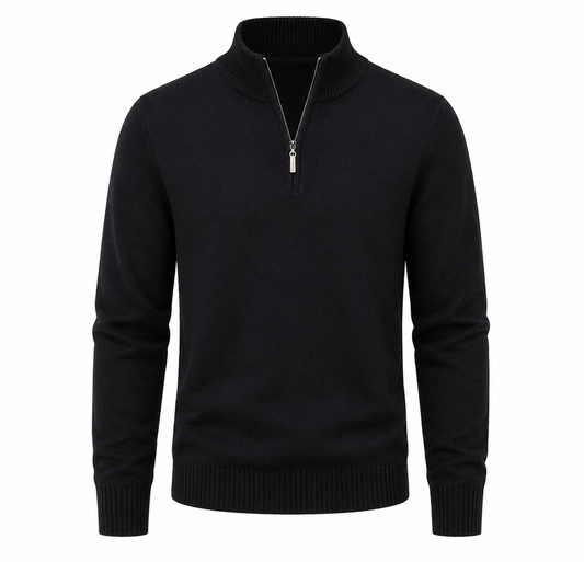 TORINO QUARTER-ZIP TURTLENECK