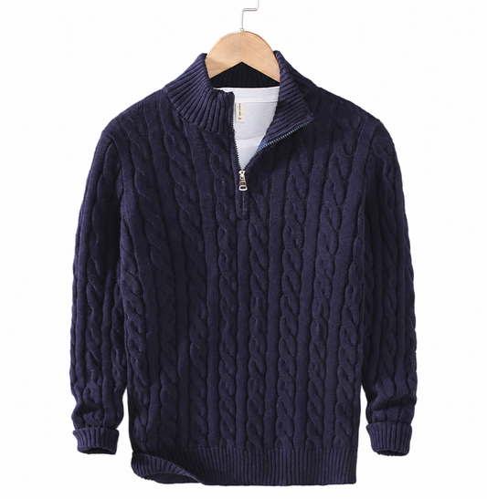 Giuseppe Quarter-Zip Sweater