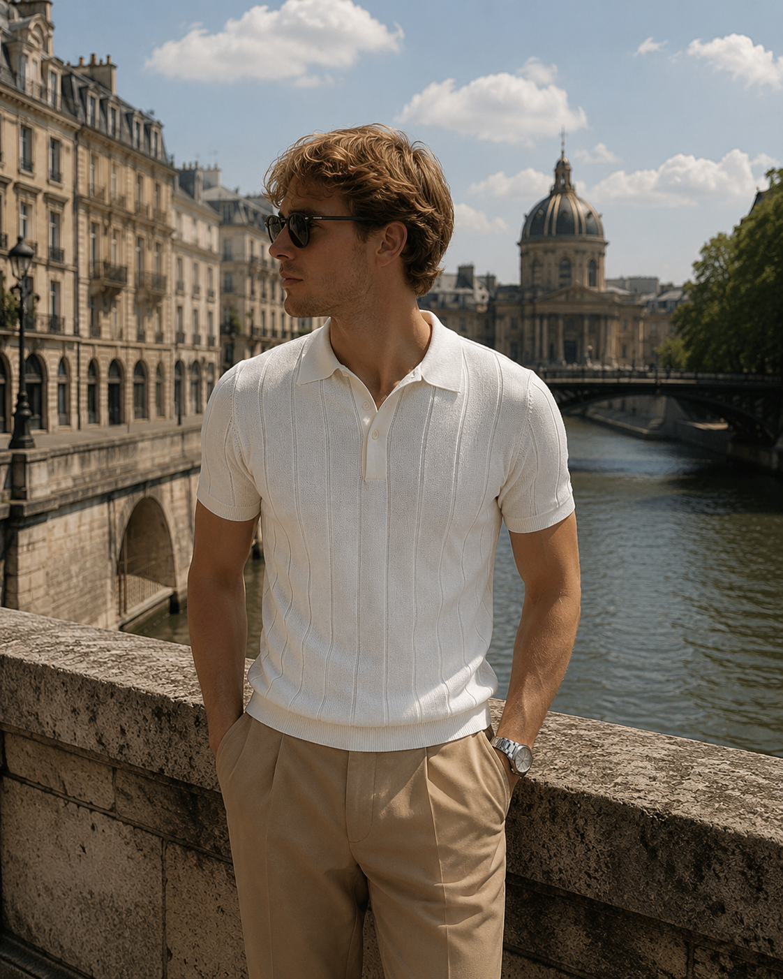RIMINI STRIPED POLO