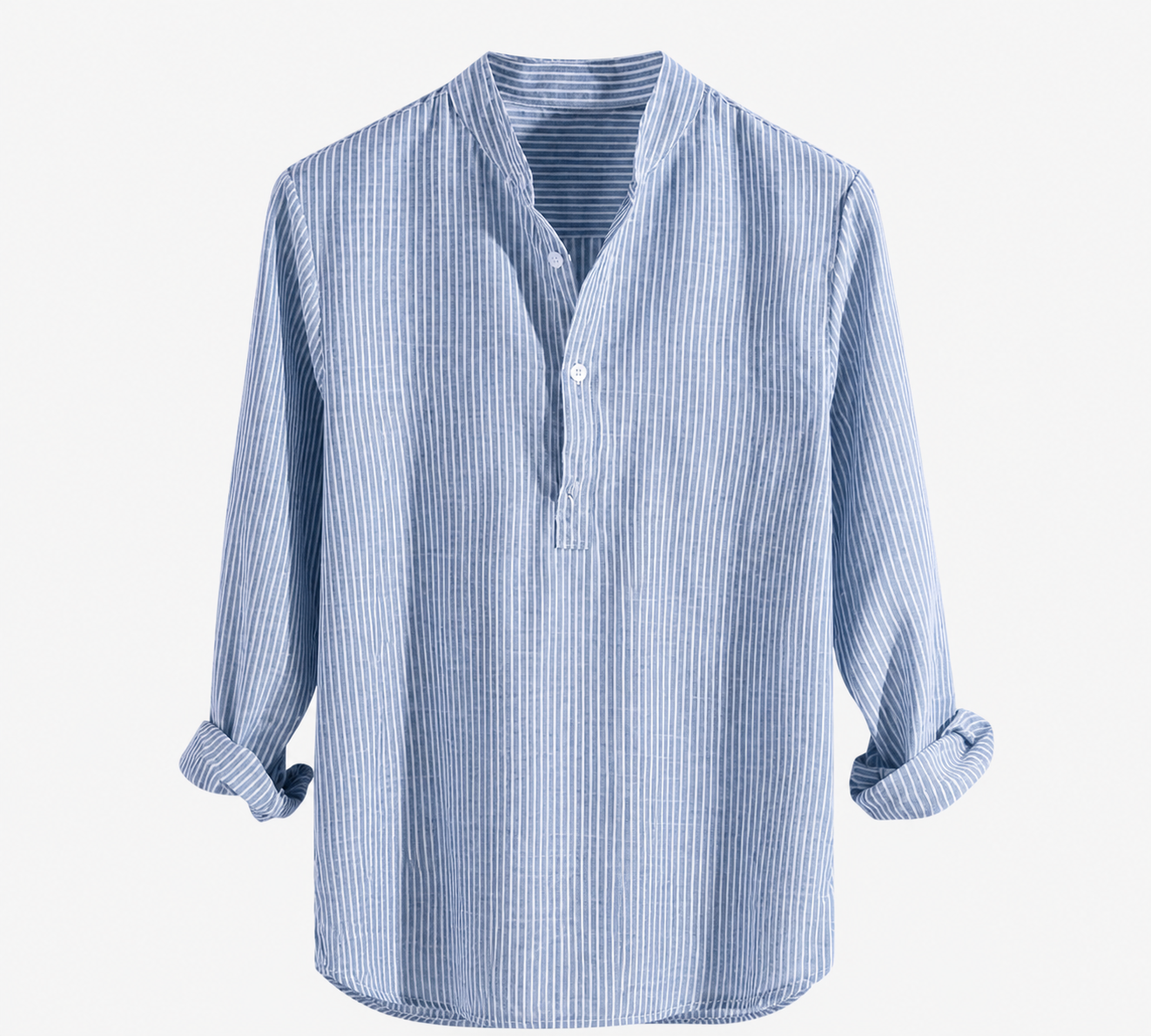 East Hampton Linen Henley Shirt