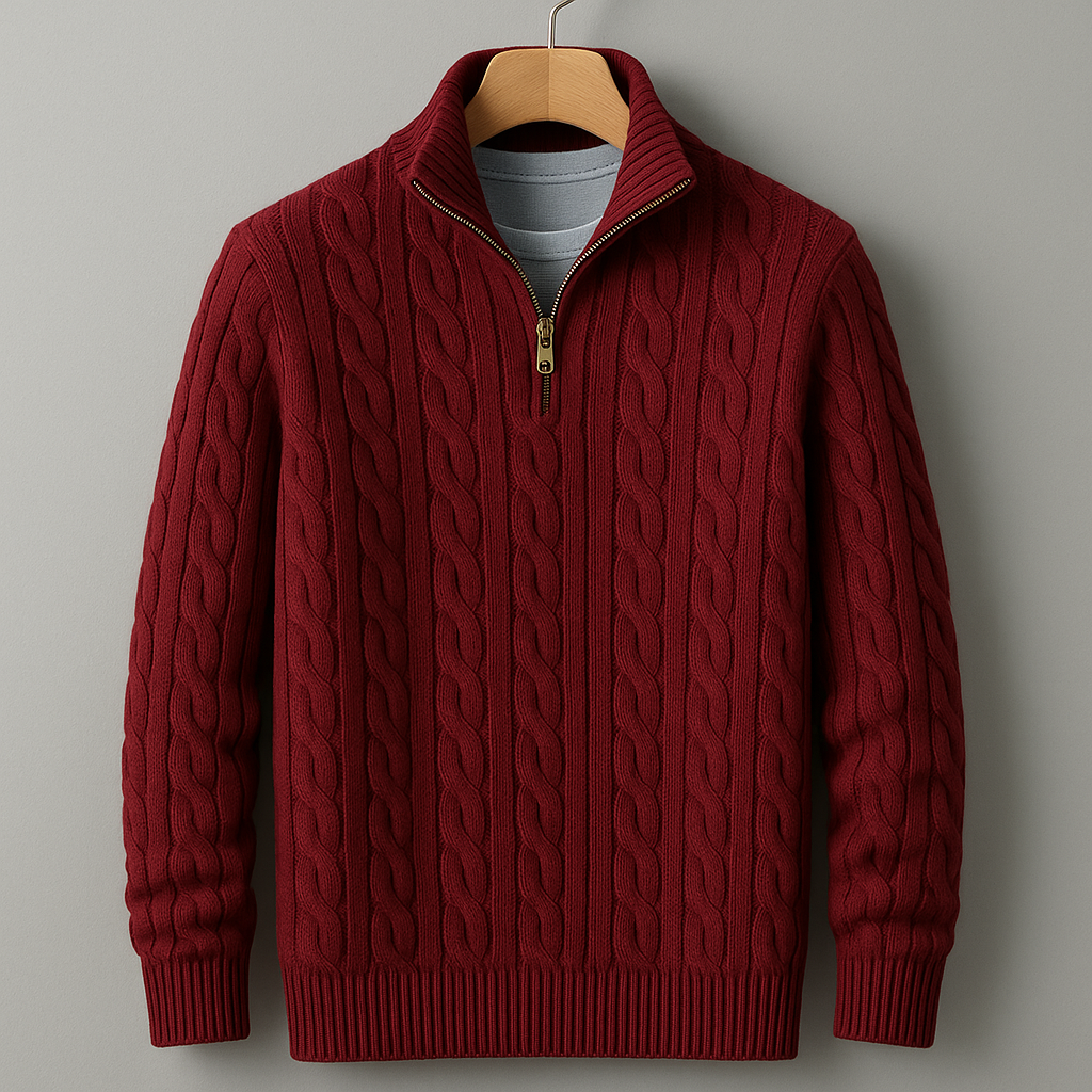Giuseppe Quarter-Zip Sweater