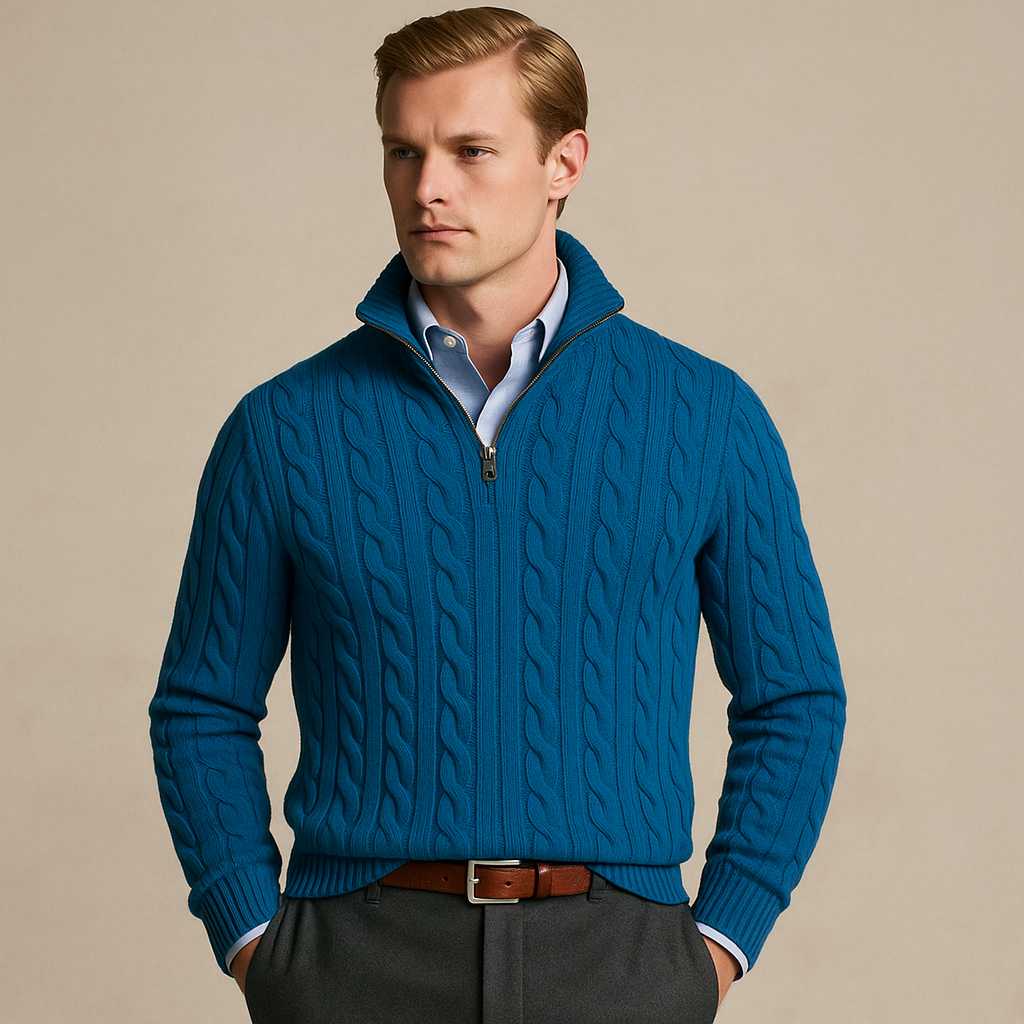 Giuseppe Quarter-Zip Sweater