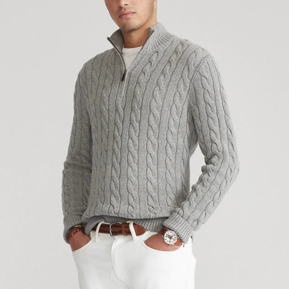 Giuseppe Quarter-Zip Sweater