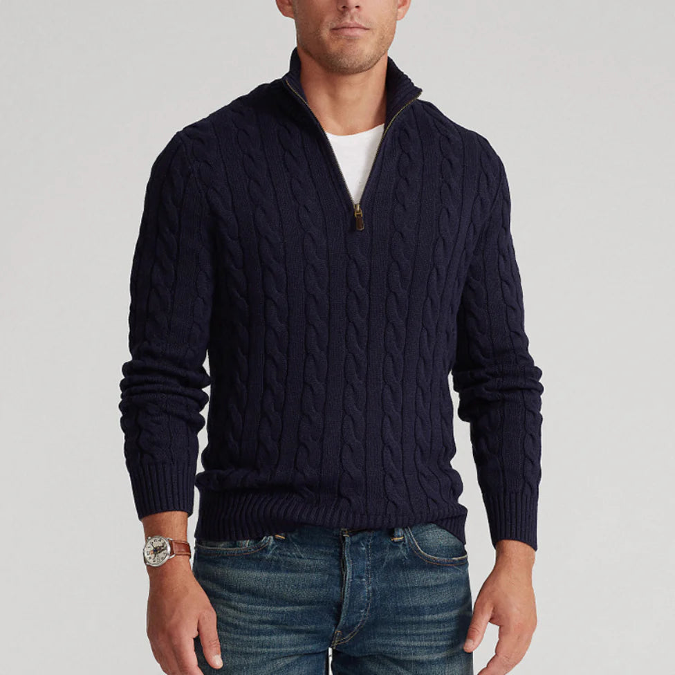 Giuseppe Quarter-Zip Sweater