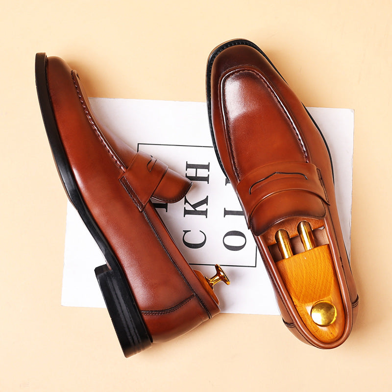 BRESCIA LEATHER LOAFERS