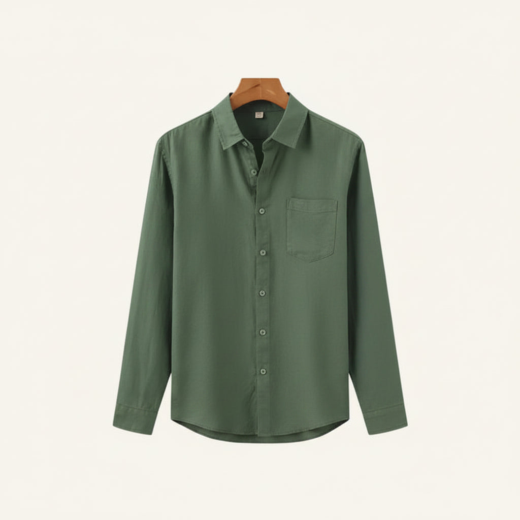 Milford Long Sleeve Linen Shirt