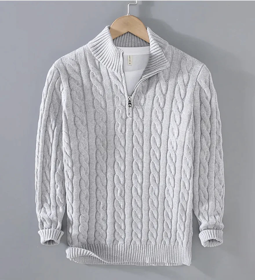 Giuseppe Quarter-Zip Sweater